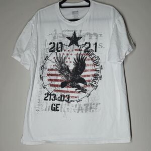 Vintage Y2K Apt.9 White Grunge Men’s Shirt XL Punk Skater Gothic 2000s Style